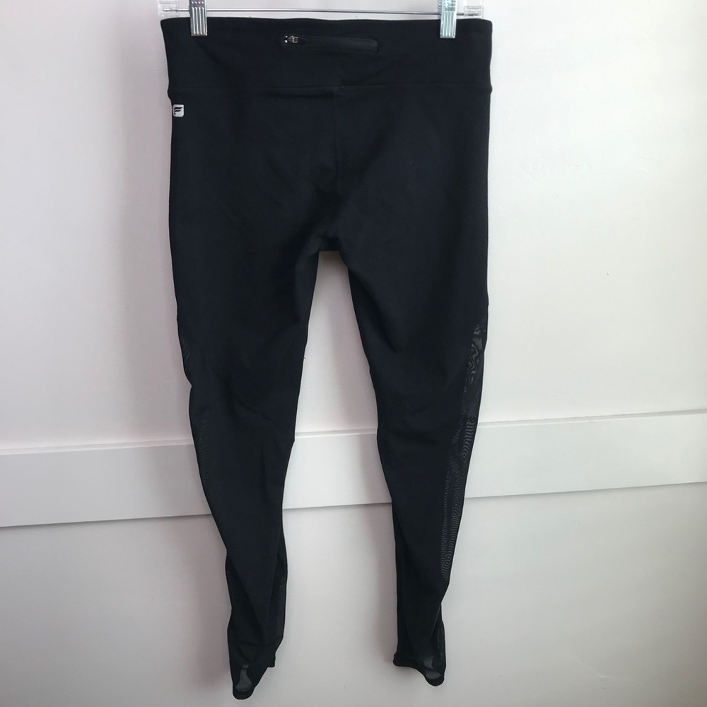 Fabletics Black Mesh Polly Capri - Picture 2 of 8